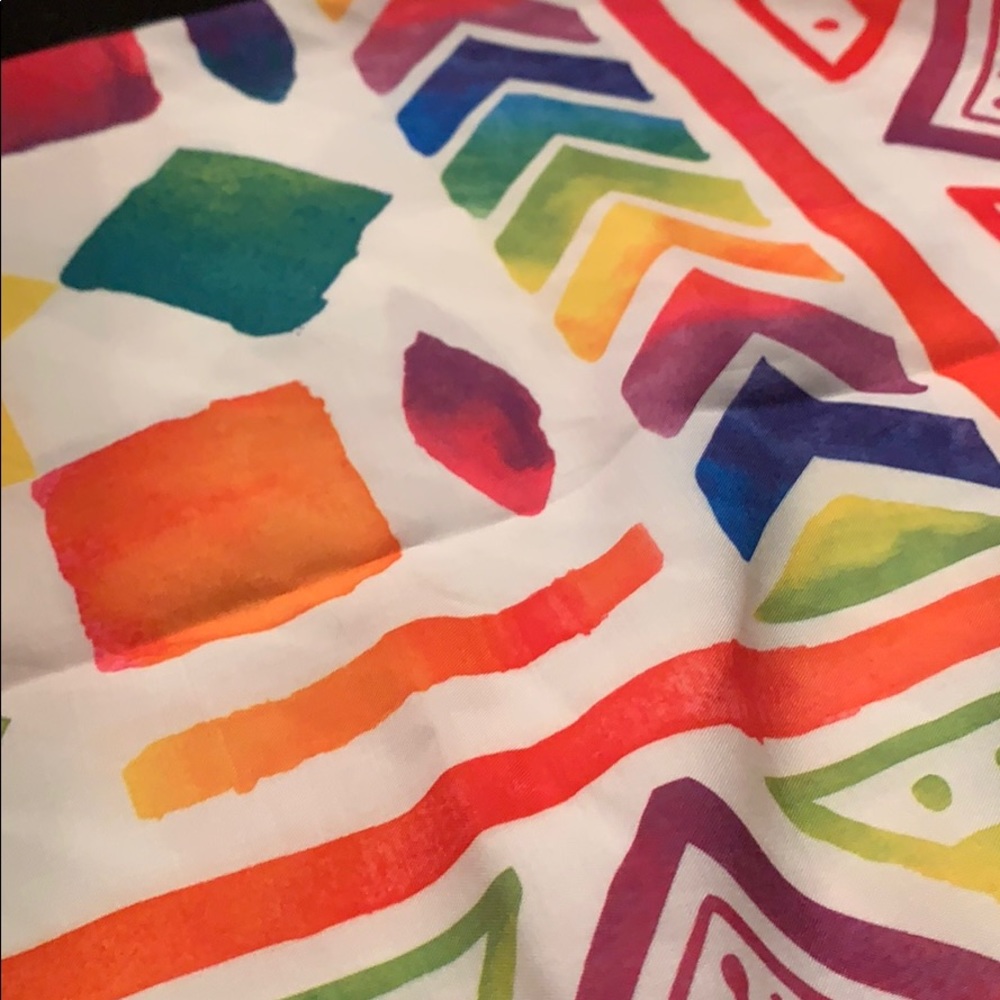 Bright beautiful scarf
